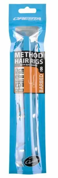 Cresta Method Rigs + Band 12-0,24Mm Barbed Aanbieding