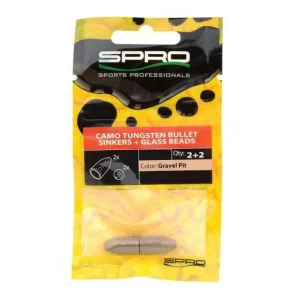 Spro Camo Tungsten Bullet Sinkers Gravel Pit 14gr Alleen Vandaag