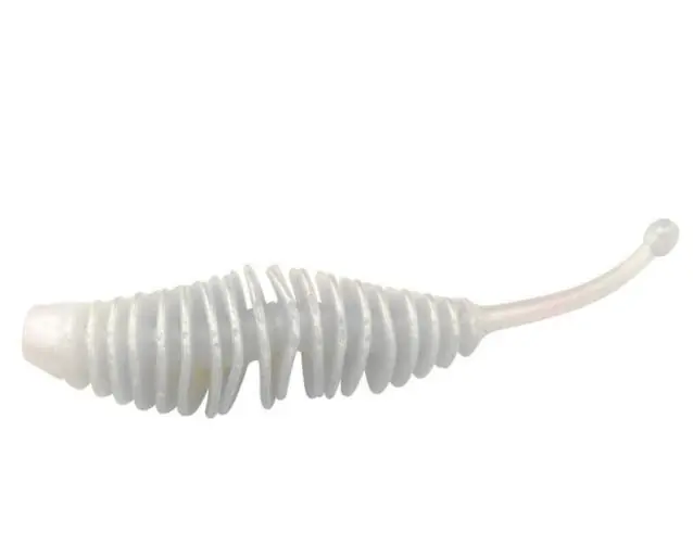 Populair Spro Trout Master Incy Grub Pearl
