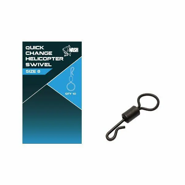Nash Quick Change Helicopter Swivel Size 8 Bestseller