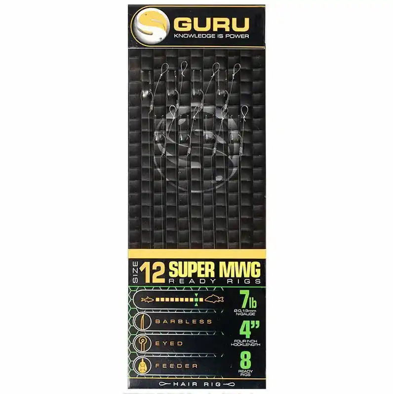 Voordeelprijs Guru SMWG Standard Hair 4" size 12 0.19mm