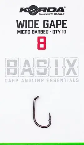 Betrouwbaar Korda Basix Wide Gape 8