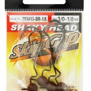Gamakatsu Skip Gap Shaky Head Brown 4/0 5.2g Alleen Vandaag