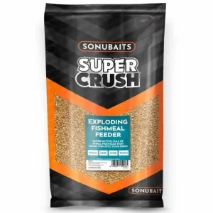 Sonubaits Supercrush Exploding Fishmeal Feeder 2kg Meest Verkocht