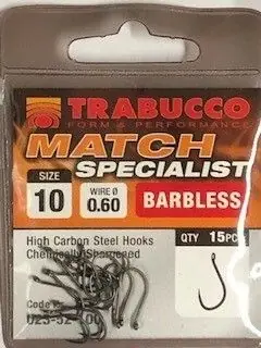 Trabucco Match Specialist Size 10B Betrouwbaar