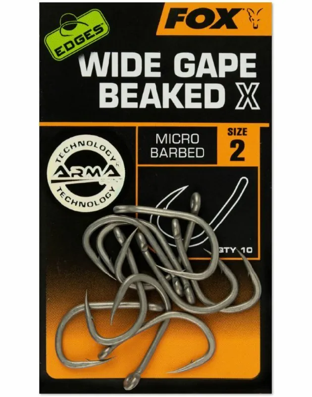 Voordeelprijs Fox Edges Wide Gape Beaked X 2