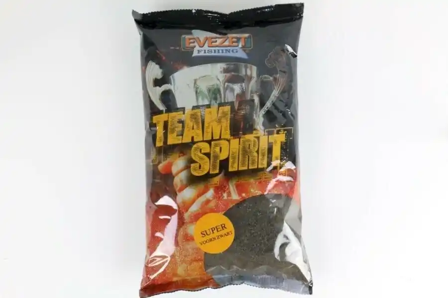Uitverkoop Evezet Team Spirit Super Voorn Zwart 1kg
