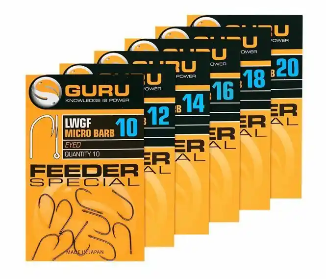 Fabrieksprijs Guru LWG Feeder Special Barbed Eyed 14