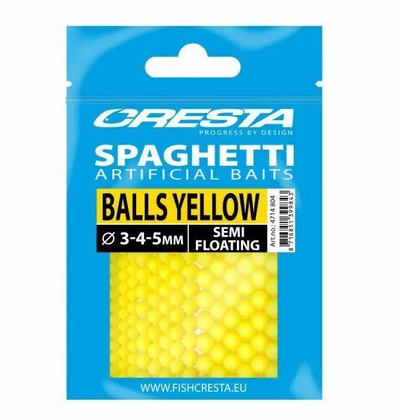 Bestel Nu Cresta Spaghetti Balls Yellow