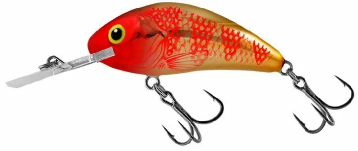Salmo Rattlin‘ Hornet 3.5cm Golden Red Head Bestseller