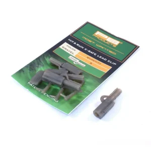 PB Products Hit & Run X-Safe Leadclip Gravel 5pcs Hoge Kwaliteit
