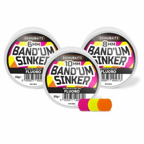 Sonubaits Bandum Sinker Fluoro 8mm Laatste Kans