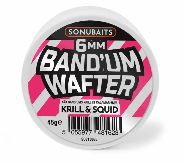 Nieuw Sonubaits Bandum Wafter Krill &Squid 6mm