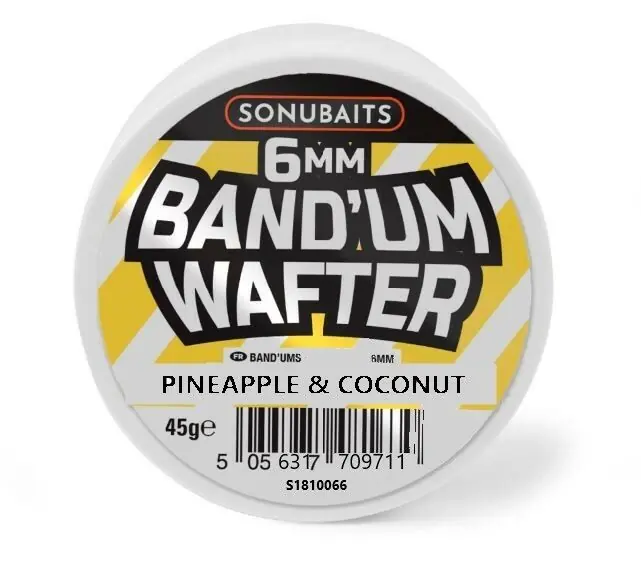 Sonubaits Bandum Wafter Pineapple & Coconut 6mm Express Levering