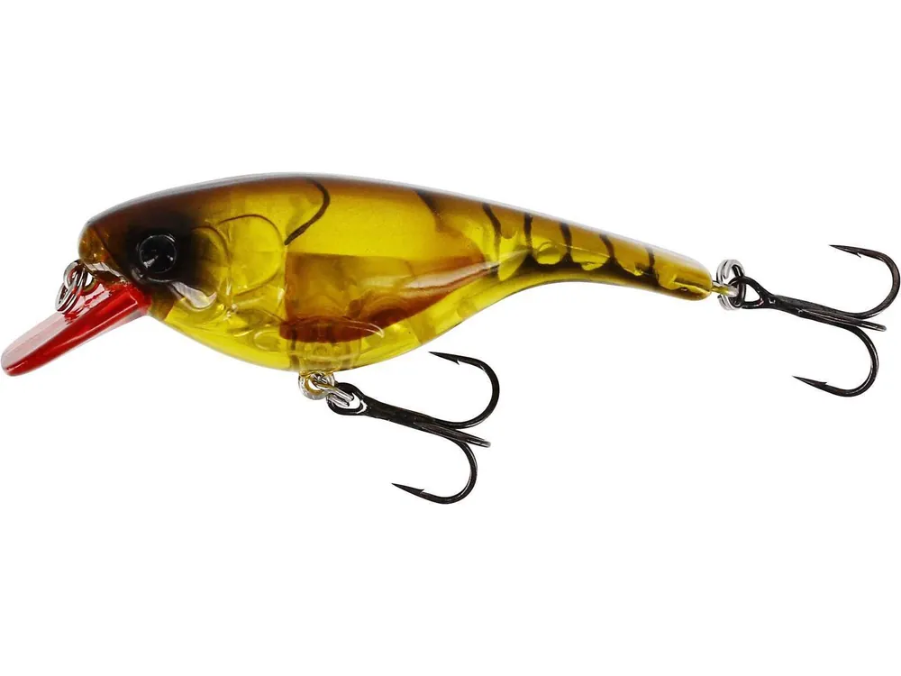 Flitsaanbieding Westin Baby Bite SR Crankbait 6.5cm 12g Floating Clear Brown Craw