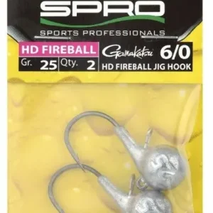 Express Levering Spro HD Fireball jig 6/0 20 gram
