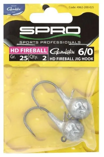 Express Levering Spro HD Fireball jig 6/0 20 gram