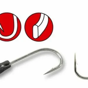 Gereduceerde Prijs Gamakatsu Trailer Hooks Black Size 1