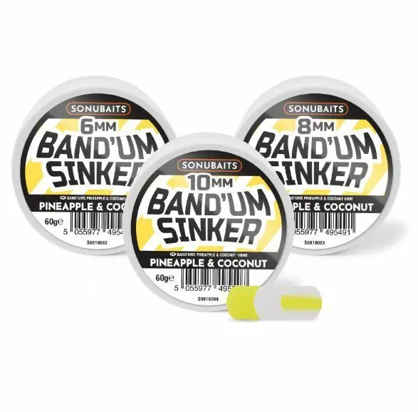 Gecertificeerd Sonubaits Bandum Sinker Pineapple & Coconut 8mm
