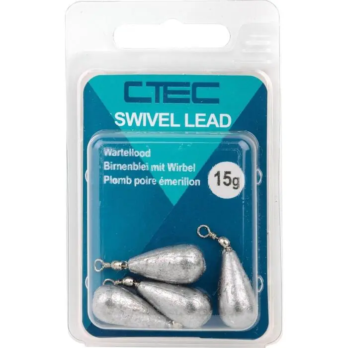 Merkproduct C-Tec Swivel Lead 10gr 5st - Voorradig