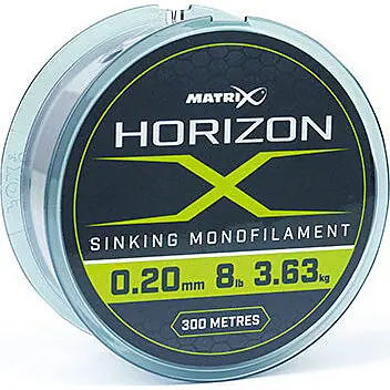 Laatste Versie Matrix Horizon X Sinking Monofilament 300m 0.16mm - Voorradig