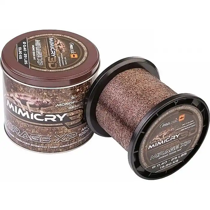 Gereduceerde Prijs Prologic Mimicry Mirage XP 1000m 11lbs 5.2kg 0.25mm Camo