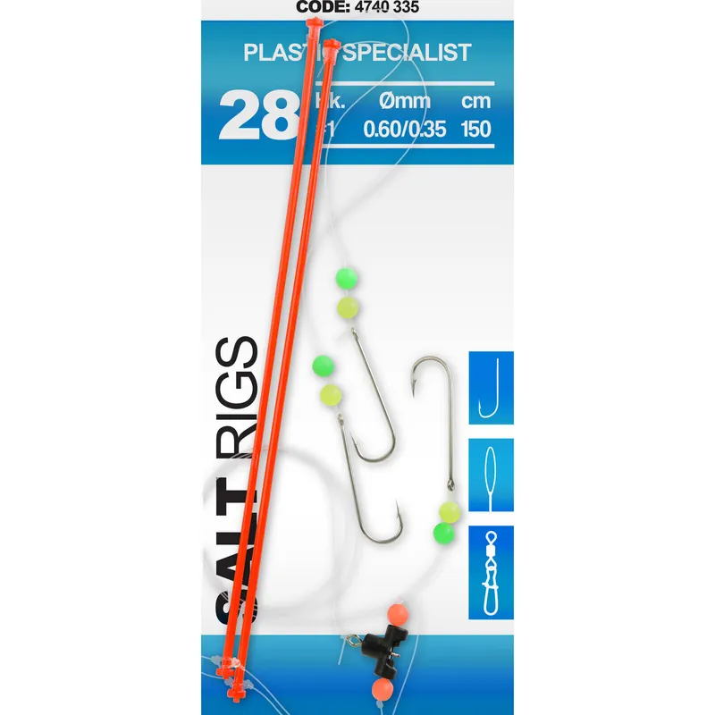 Voordeelprijs Spro Saltwater Salt Rig #28 Plastic Specialist #2 - Voorradig