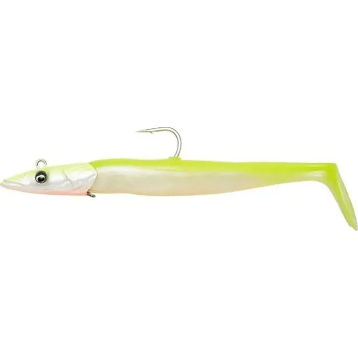 Savage Gear Sandeel V2 12cm 22gr Sinking Blue Pearl Silver - Voorradig Beperkte Voorraad