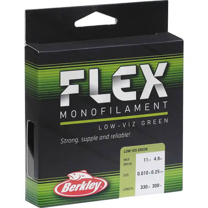 Shop Nu Berkley Flex Mono 0.12mm 300m Groen - Voorradig
