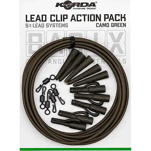 Korda Basix Lead Clip Action Pack Betrouwbaar