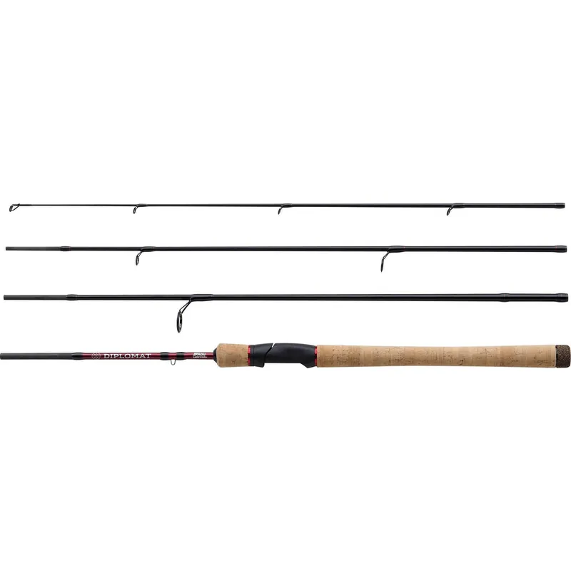 Laatste Versie Abu Garcia Diplomat V2 Travel Rod 2.13m 3-14gr
