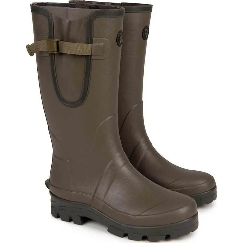 Aanbieding Fox Neoprene lined Camo/Khaki Rubber Boot 41