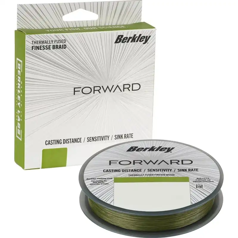 Fabrieksprijs Berkley Forward Finesse Braid Low Vis Green 150m 0.08mm 3.9kg - Voorradig