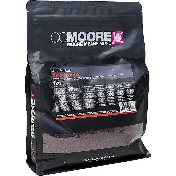 Uitverkoop CC Moore Bloodworm 12mm Bruin - Voorradig