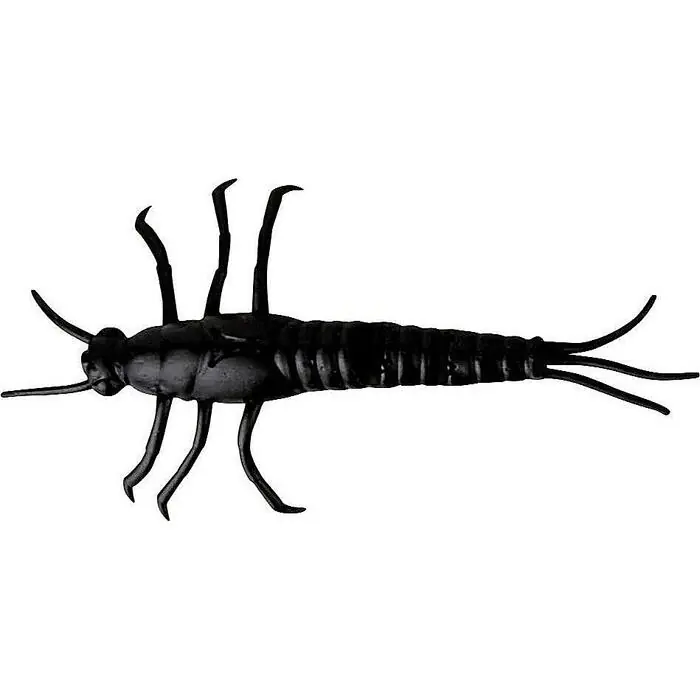 Direct Verzonden Savage Gear Ld Pvc Mayfly Nymph 5cm Black - Voorradig