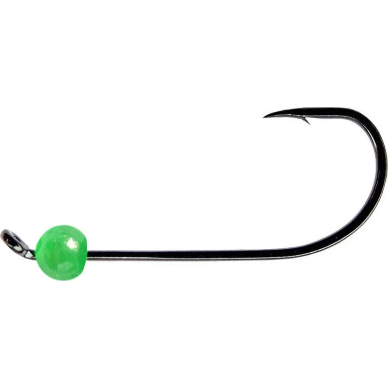 Koopje Trout Master Tungsten Micro Jig Glow #6 0.5gr 3st