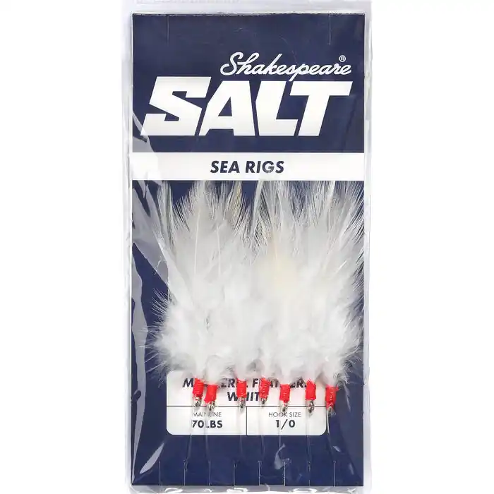 Snelle Levering Shakespeare Salt Mackerel Feathers Coloured - Voorradig