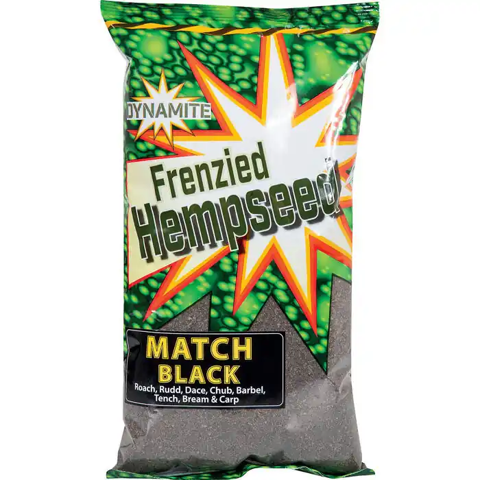 Dynamite Baits Frenzied Hemp Groundbait Dark Worm 1kg - Voorradig Betrouwbaar