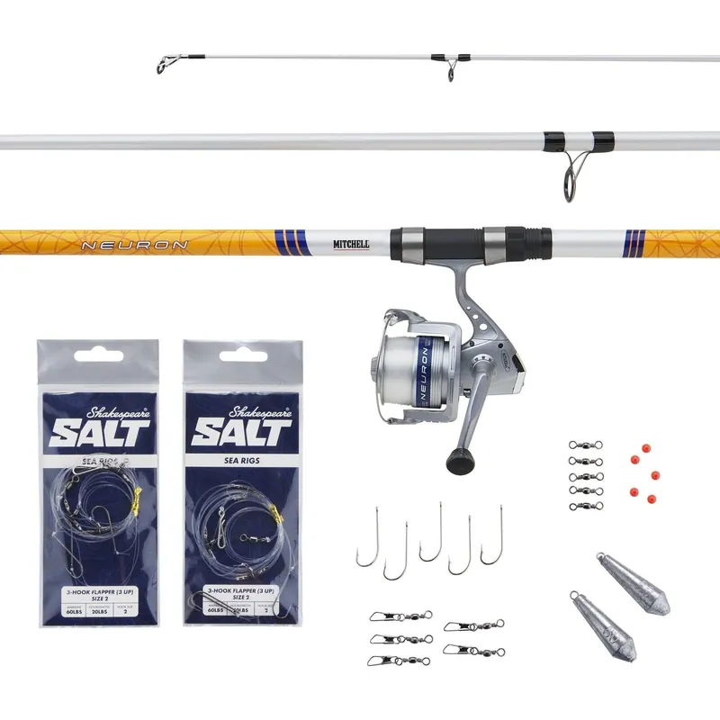 Uitverkoop Mitchell Neuron Surf Combo Set 3.90m 80-150gr
