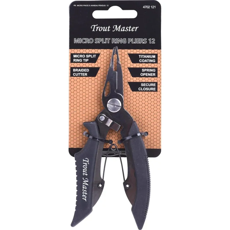 Trout Master Micro Splitring Tang Express Levering