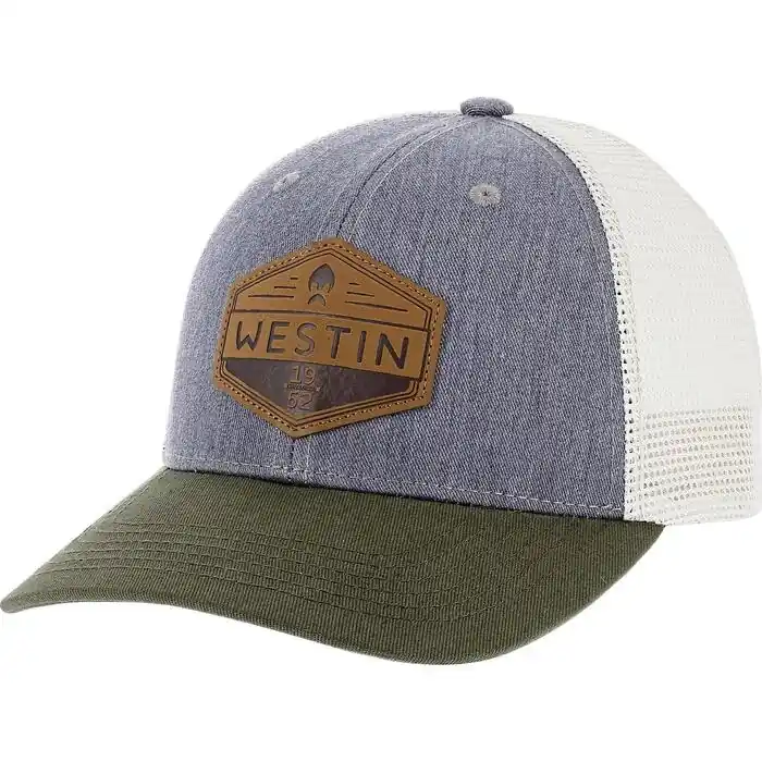 Beperkte Voorraad Westin Vintage Trucker Cap Grey Moss