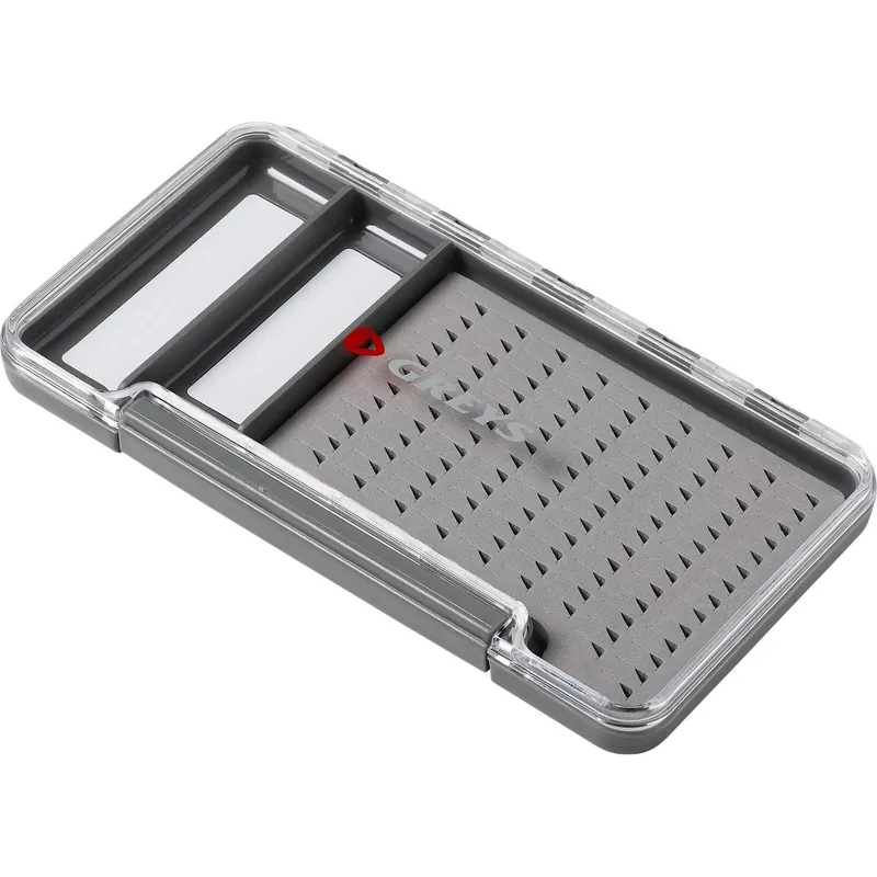 Nieuw Greys Slim Waterproof Fly Box 12 Compartments - Voorradig