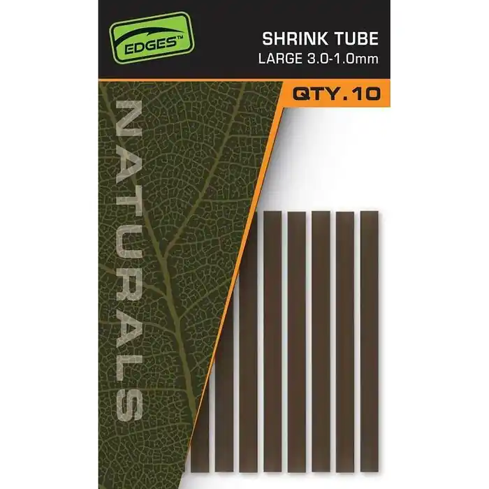 Fox Edges Naturals Shrink Tube L 3.0-1.0mm - Voorradig Merkproduct