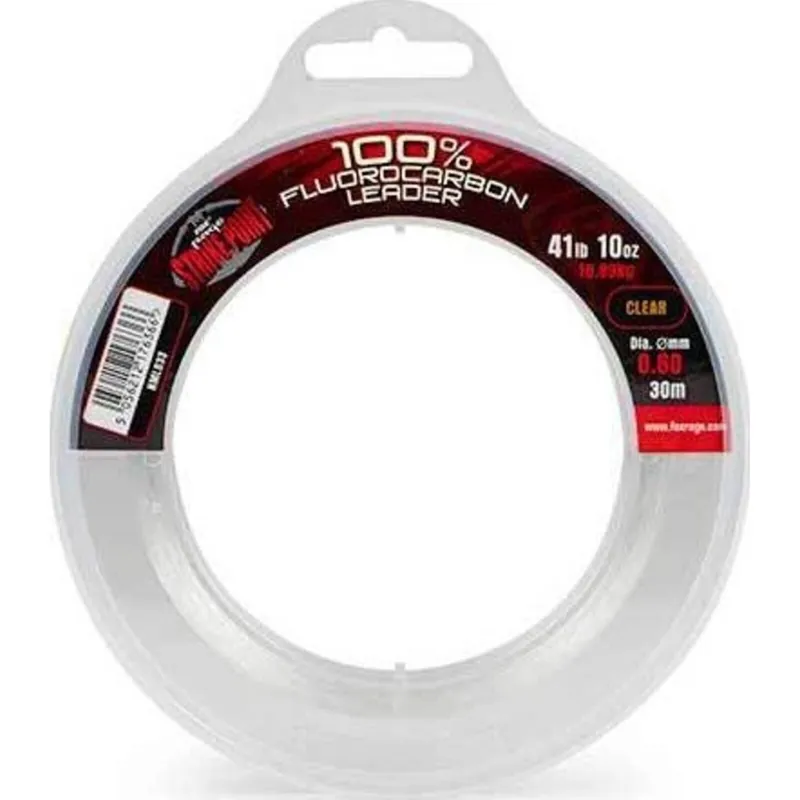 Fox Rage Strike Point Fluorocarbon Leader 0.60mm 30m - Voorradig Bestel Nu
