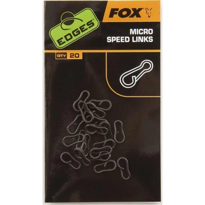 Fox Edges Micro Speed Link x 20pcs Uitverkoop