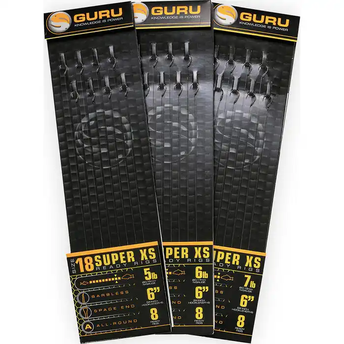 Hete Deal Guru Super XS Spade Pole Rigs 15cm 0.15mm #18 - Voorradig