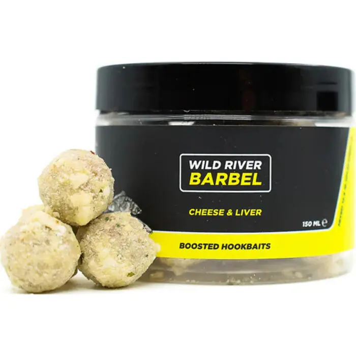 Wild River Barbel Boosted Hookbait Cheese & Liver 16mm - Voorradig Voordeelprijs