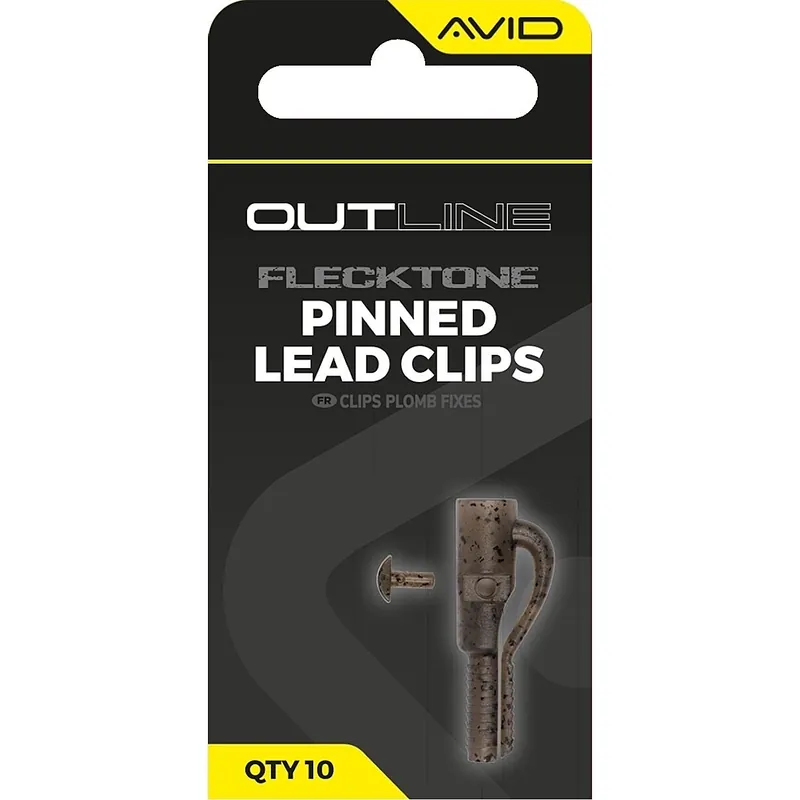 Avid Outline FleckTone Pinned Lead Clips Laatste Versie