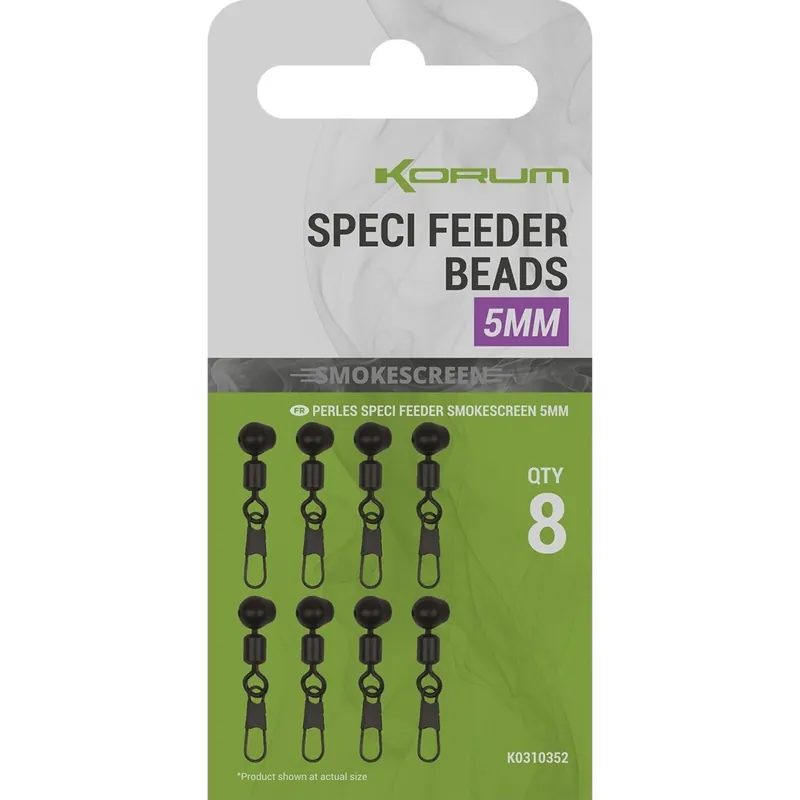 Gereduceerde Prijs Korum Smokescreen Feeder Beads 4mm