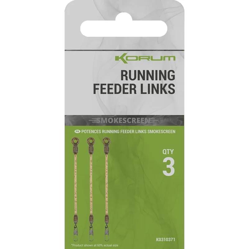 Aanbieding Korum Smokescreen Running Feeder Links